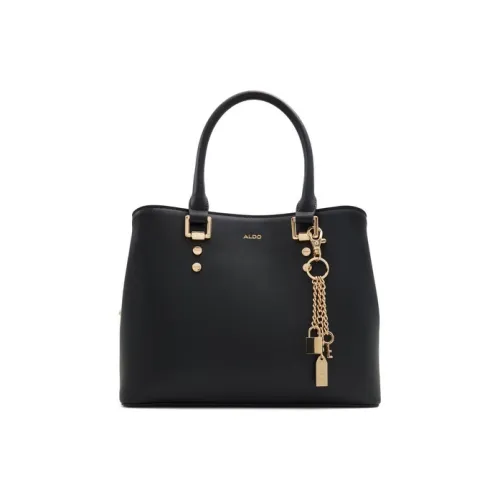 ALDO Artificial Leather Crossbody Bag, Handbag Medium Size Women's Black/Mixed Color
