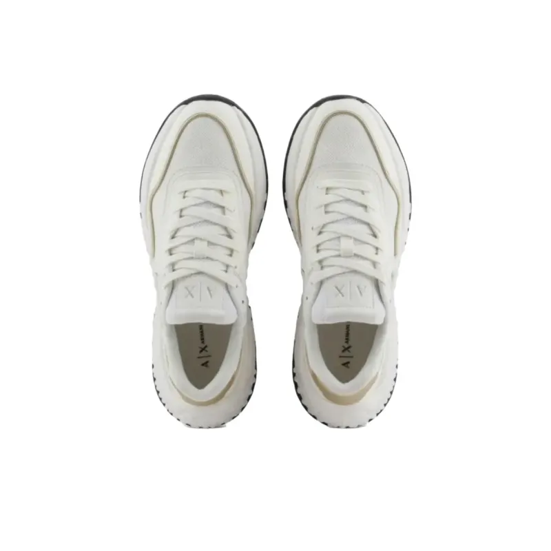 ARMANI EXCHANGEAE Low Top Chunky Sneakers Women's White-4