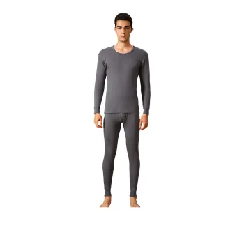 Red bean Men Thermal Sets