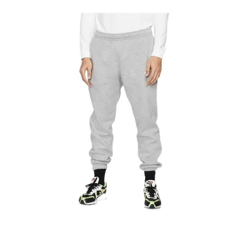 Nike Knitted Sweatpants Men's Gray