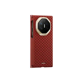 Defense Aramid Material Source Collection Center Axis Phone Case Compatible Huawei Mate X