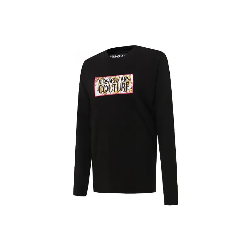 VERSACE T Shirts Men Black-2
