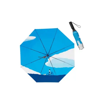 Aidou Titanium Silver Reverse Umbrella High end Business