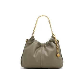 ALDO Artificial Leather Handbag Shoulder Bag Crossbody Bag Medium Size Women's Khaki