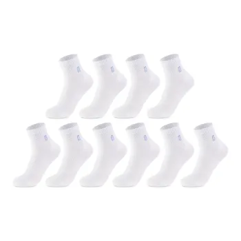 FAIRWHALE Mid Calf Socks Unisex 5 Pack