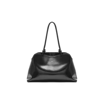 MUVA Polyester Shoulder Tote Bag Large Size Women's Twilight Black/Mocha
