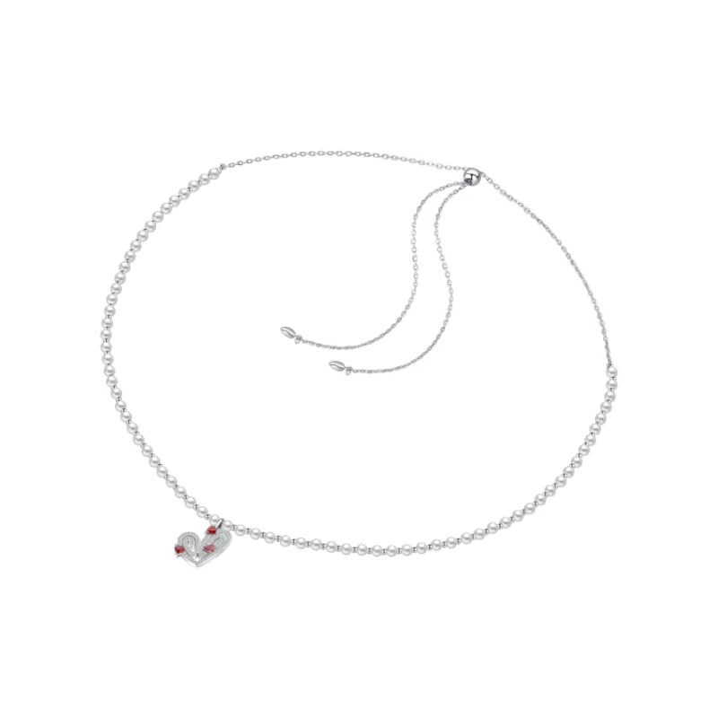 BABYBEI Shell Pearl Necklaces Women's-1