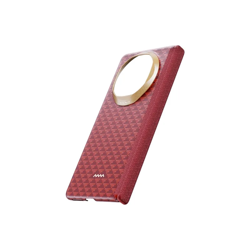 Defense Aramid Material Source Collection Center Axis Model Phone Case Compatibility Huawei Mate X6/Collectible-8