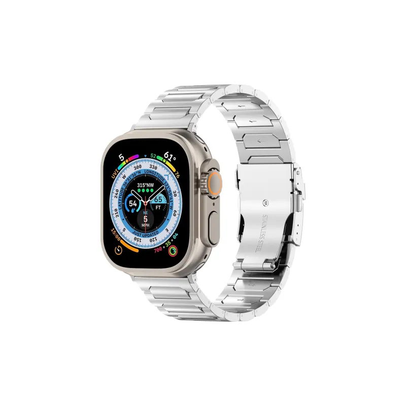 ZHENGGUANG Apple Compatibility Watch Band Titanium Material-3