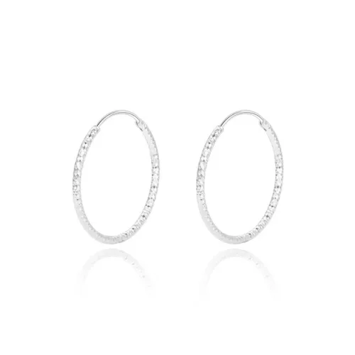 ZWU 999 Fine Silver Earrings Women's