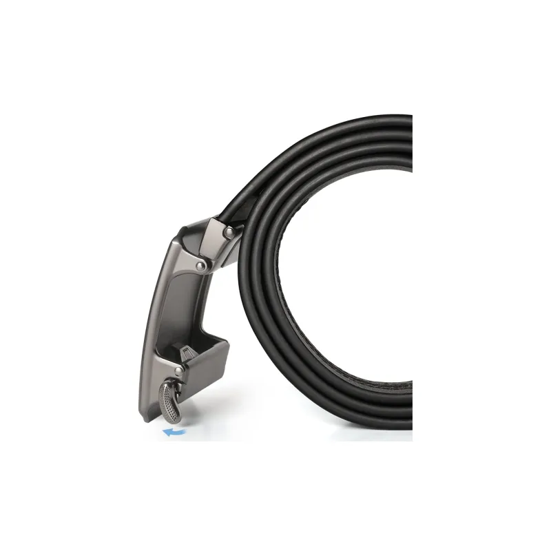MILLIE'S Zinc Alloy Leather Belts Men's Width 3.5cm-2