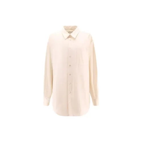 Maison Margiela Oversized Curved Hem Shirt