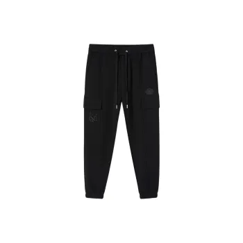 KARL LAGERFELD FW24 Knitted Sweatpants Men's Black