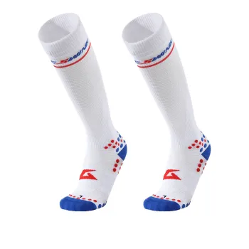 MUSCLESWING Knee High Socks Unisex 1 Pack White