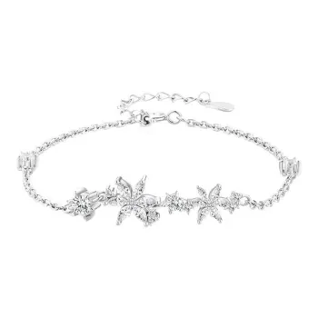 Qing Yi 925 Sterling Silver Bracelets Unisex