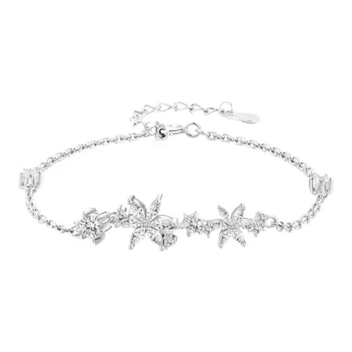 Qing Yi 925 Sterling Silver Bracelets Unisex