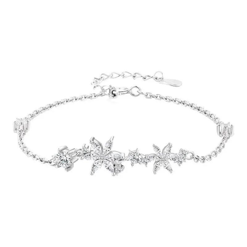 Qing Yi 925 Sterling Silver Bracelets Unisex-0