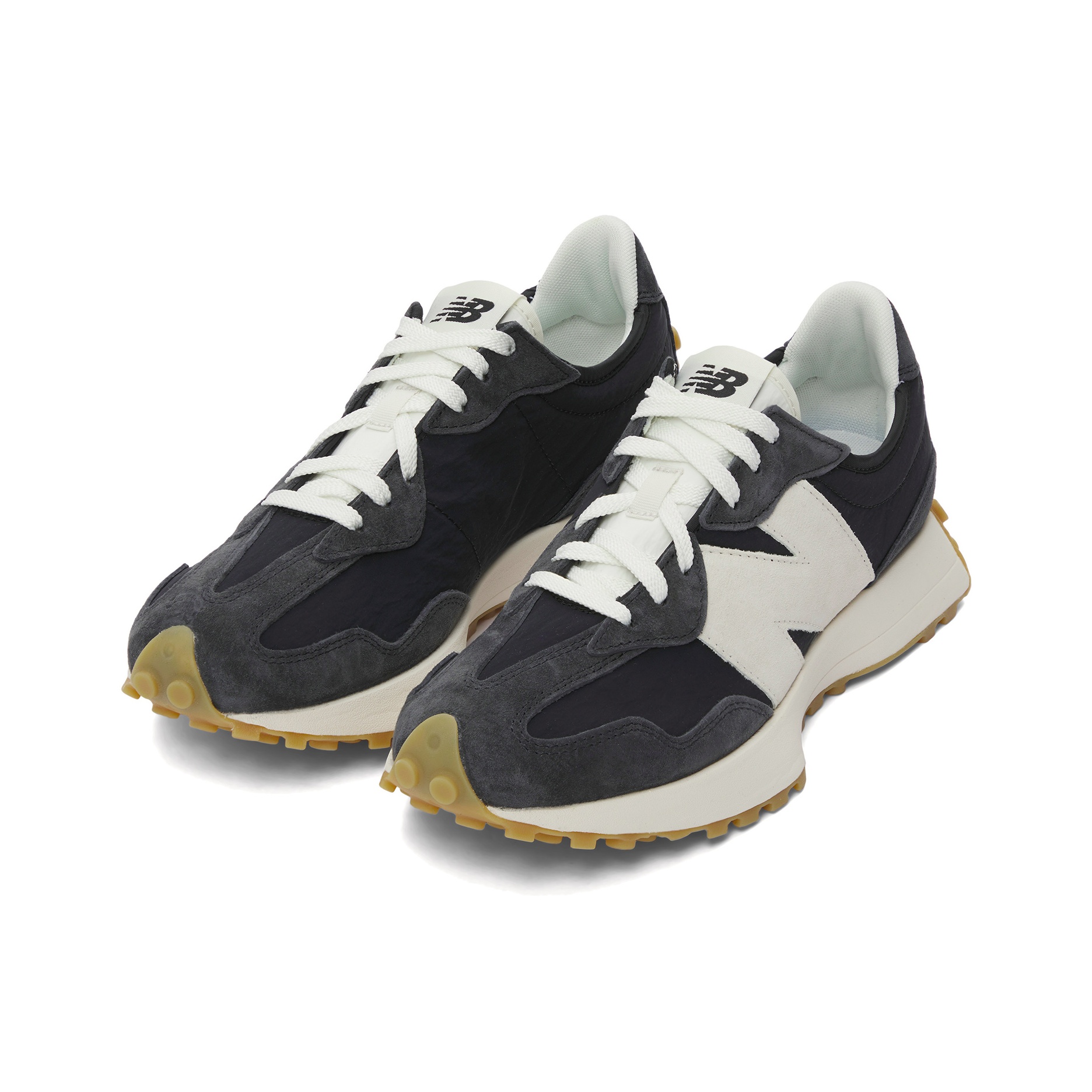 New Balance 327 Black Phantom Standard(D) US M 6.5 - POIZON