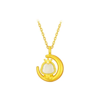 Qing Yi 999 Fine Silver Necklaces Unisex
