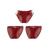 F Set-Hong Yun Ji Fu-Cut-Out Bowknot+Pure Desire Thin Strap+Pure Desire Thin Strap