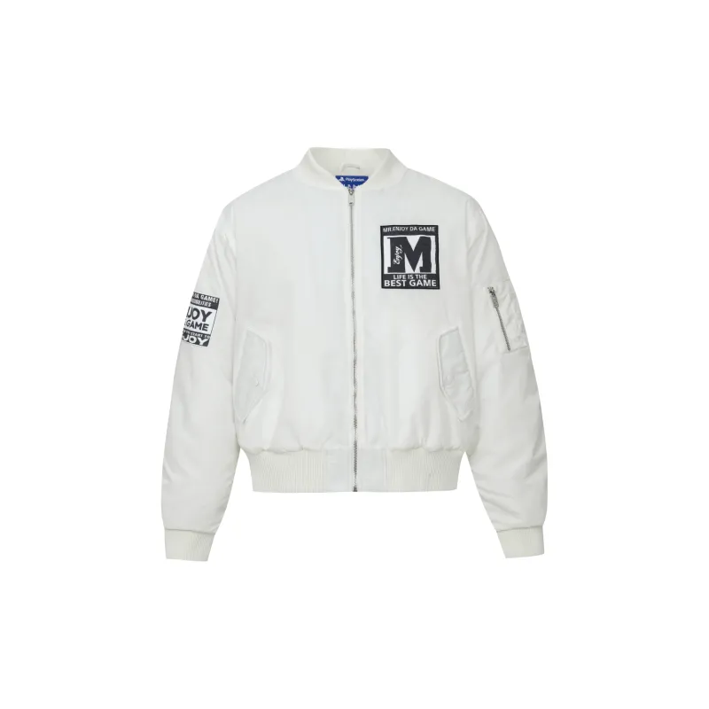MEDM x PlayStation Co brand FW24 Puffer Jacket Unisex-4