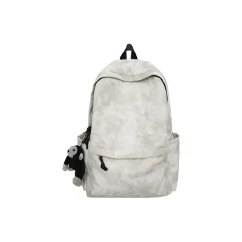 Kaka Tree Nylon Backpack Regular Unisex Ecru/Gray/Green/Red