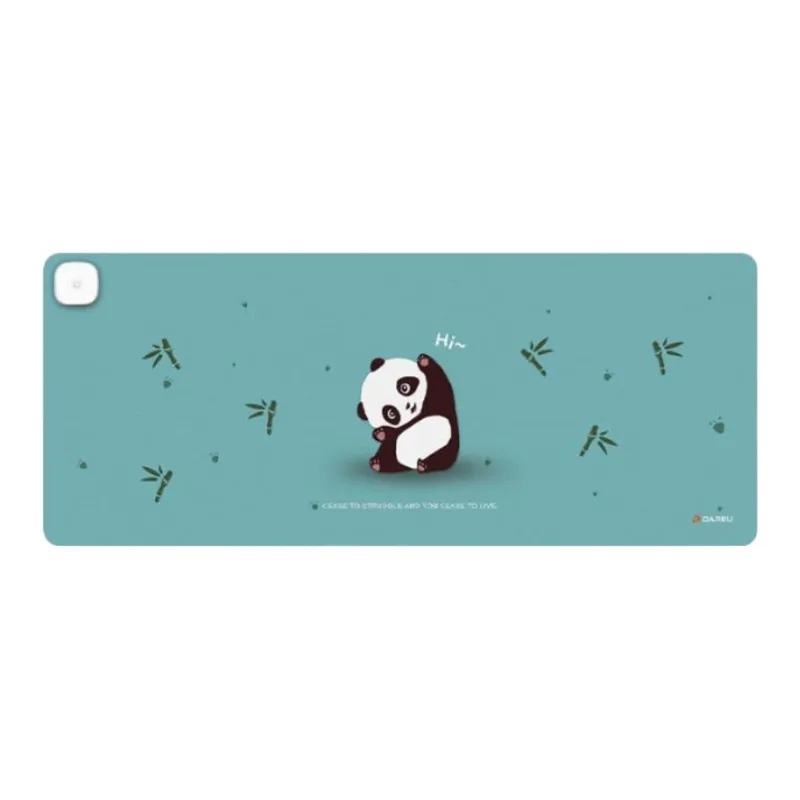 Dareu PVC Leather Material Heating Collection Smart Temperature Control Automatic Shut off Mouse Pads-0