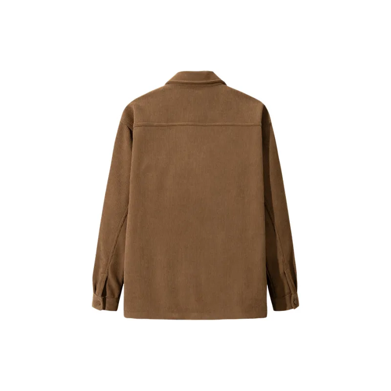 Anta Life Collection Jackets Coats Men's Bronzed Brown-1