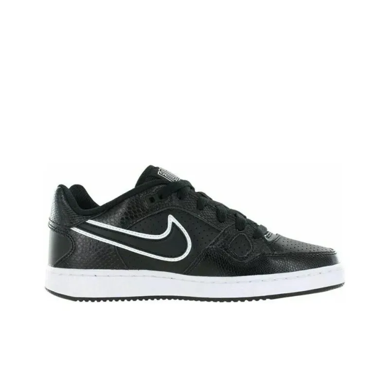 Nike Son Of Force Anti Slip Wear Resistant Low Top Skateboard Shoes Women's Black-1
