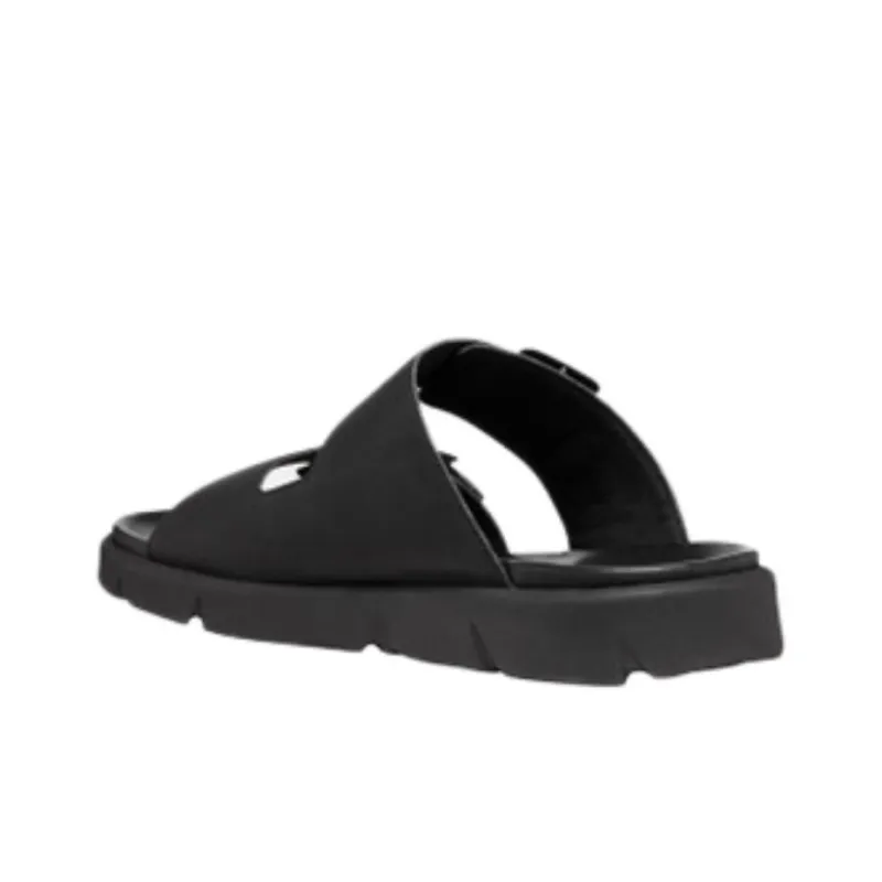 GEOX Xand 2s Slip-Resistant Slide Slippers Men's Black-3
