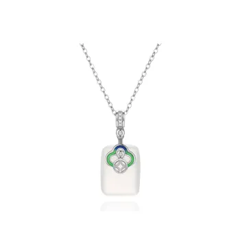 Master Kim Chalcedony Necklaces Unisex