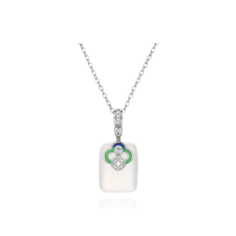 Master Kim Chalcedony Necklaces Unisex-0