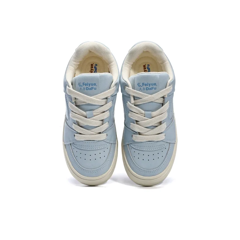 Dafu Leaps Forward Box Included Puffy Shoes Wear-Resistant Breathable Slip-Resistant Low-Top Skateboard Shoes Women's-35