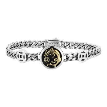 MYSH 925 Sterling Silver Bracelets Men's