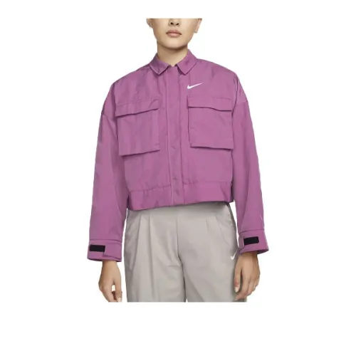 Nike Sportswear Essentials Series Jackets Women's Burgundy