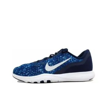 Nike Flex Trainer 7 Wear resistant And Lightweight Low Top Training Shoes Women's Blue