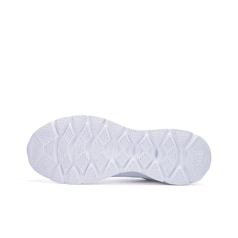 361° Cushioning Slip Resistant Low Top Running Shoes Men's White Blue-6