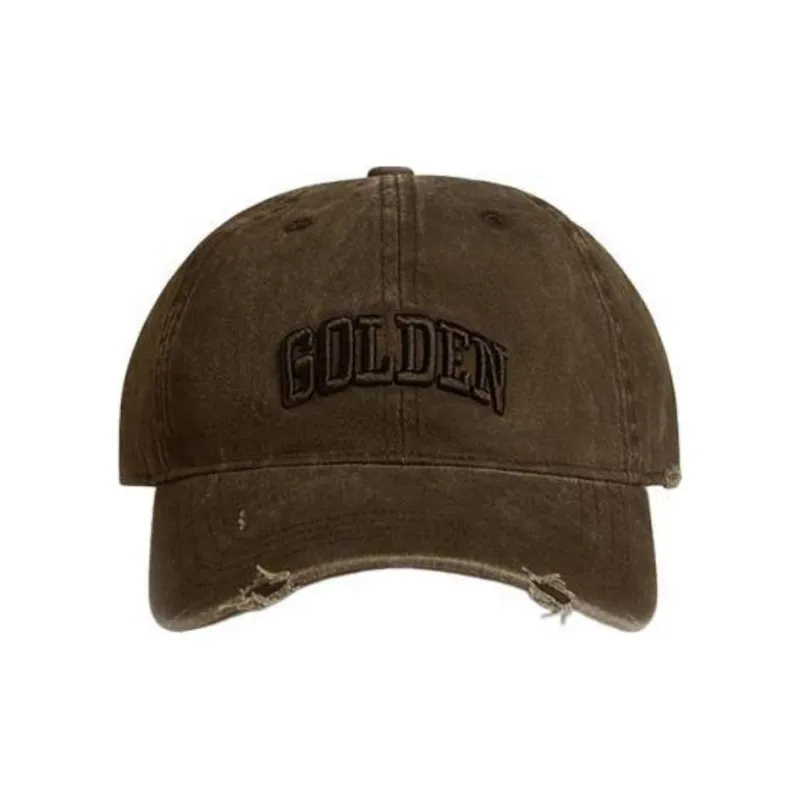 Golden Goose Logo Embroidered Denim Cap-0