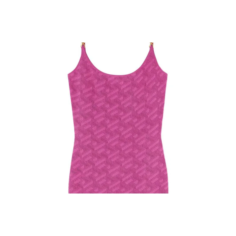 FANSIZHE VERSACE SS23 Sleeveless Dress Women's Pink-4