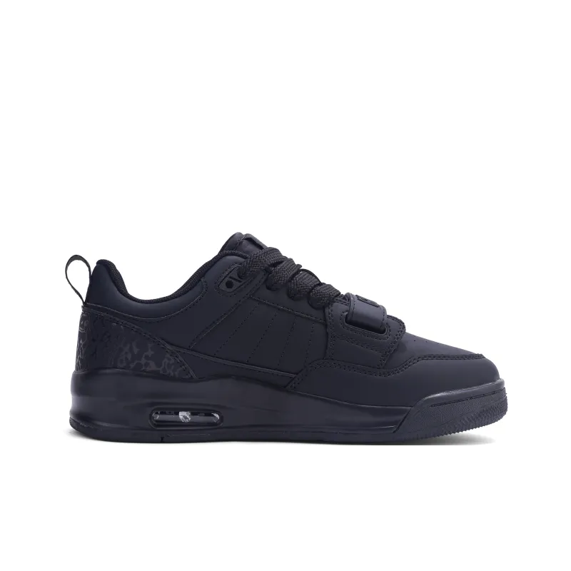 GLO BULL Skateboard Shoes Unisex Low Top Black-7