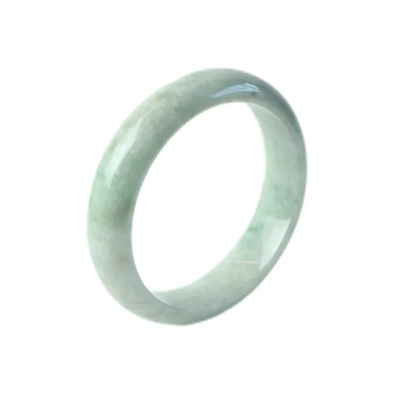 South Asia Bean Type Jadeite Bangles Unisex-0