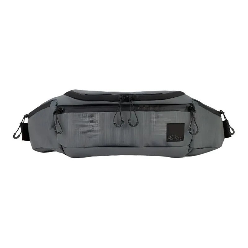Jack Wolfskin Polyester Polyester Fiber Nylon One Shoulder Crossbody Fanny Pack Regular Unisex Slate Green-0