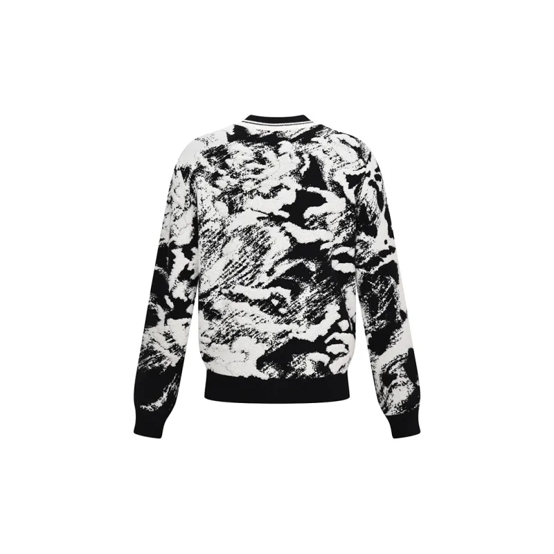 RARE Sweater With Open Front Men's Black-2