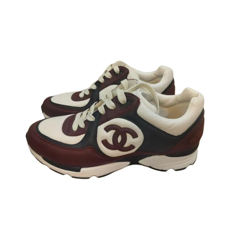CHANEL Sneaker 'Brown White Black' Women's-1