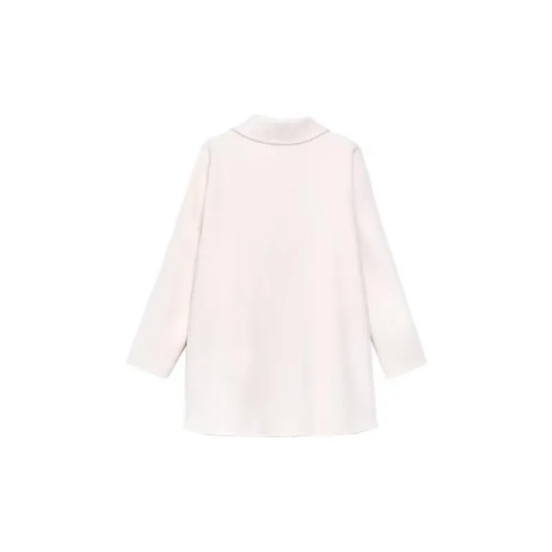 DEAR DEER PUFF Coats Women's White-1