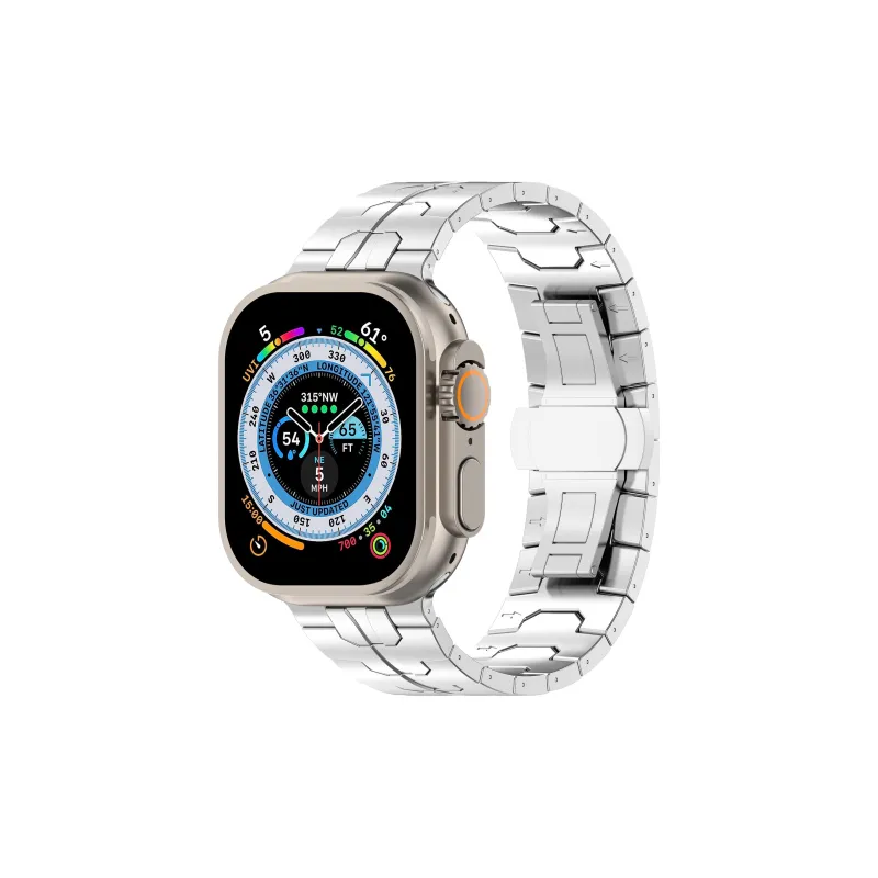 ZHENGGUANG Apple Compatibility Watch Band Titanium Material-6