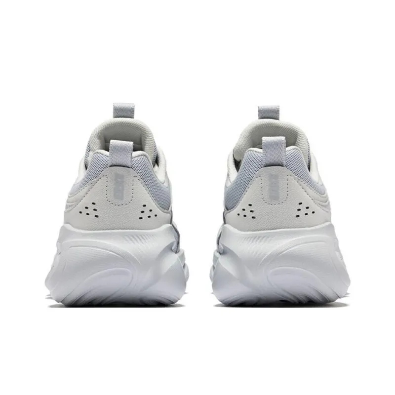 Erke Slip Resistant Coverage Impact Resistant Low Top Casual Shoes Women's Gray-4