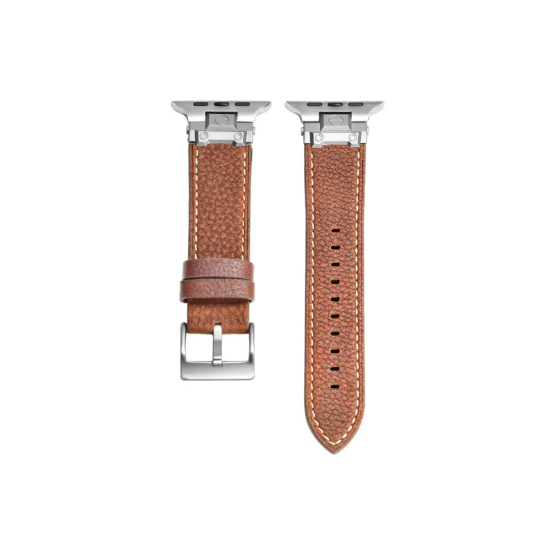 Antey Watch Band Apple Compatibility 175 220mm Leather Material-4