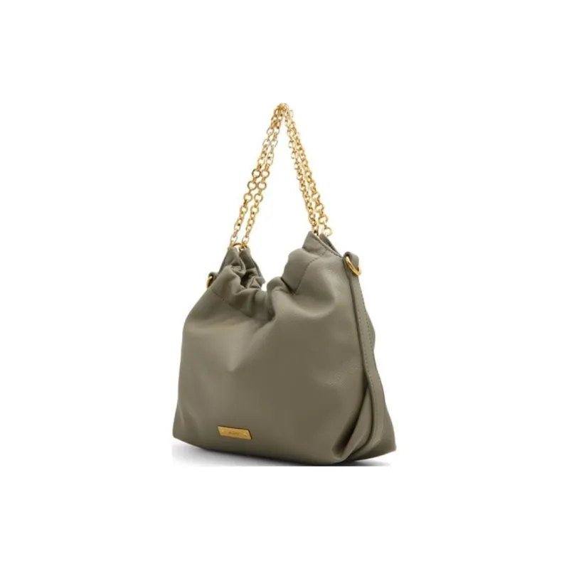 ALDO Artificial Leather Handbag Shoulder Bag Crossbody Bag Medium Size Women's Khaki-1
