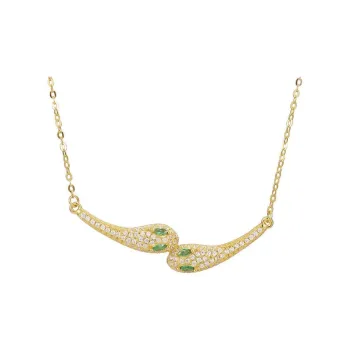 Kim Heng Hee S925 Silver Necklaces Women's Gold